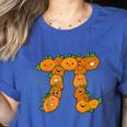 Pumpkin Pi Math Teacher Halloween Costume Geometry Women's Heather T-Shirt Heather True Royal Pumpkin Pi Math Teacher Halloween Costume Geometry Women's Heather T-Shirt Heather True Royal
