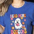 Read More Books Groovy Halloween Teacher Women Women's Heather T-Shirt Heather True Royal Read More Books Groovy Halloween Teacher Women Women's Heather T-Shirt Heather True Royal