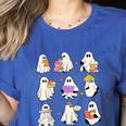 Read More Books Spooky Teacher Halloween Ghost Reading Book Women's Heather T-Shirt Heather True Royal Read More Books Spooky Teacher Halloween Ghost Reading Book Women's Heather T-Shirt Heather True Royal