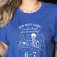 Reading 67 Meme English Teacher 67 Book Lover Humor Women's Heather T-Shirt Heather True Royal Reading 67 Meme English Teacher 67 Book Lover Humor Women's Heather T-Shirt Heather True Royal