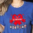 Red Ribbon Week Awareness For Students And Teachers Men Women Girls Kids Women's Heather T-Shirt Heather True Royal Red Ribbon Week Awareness For Students And Teachers Men Women Girls Kids Women's Heather T-Shirt Heather True Royal