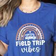 School Bus Trip Vibes Students Teachers Students Field Trip Women's Heather T-Shirt Heather True Royal School Bus Trip Vibes Students Teachers Students Field Trip Women's Heather T-Shirt Heather True Royal