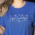 School Psychologist Psychology Teacher Women's Heather T-Shirt Heather True Royal School Psychologist Psychology Teacher Women's Heather T-Shirt Heather True Royal
