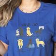 Science Labs Dogs Labrador Retriever Science Teacher Women's Heather T-Shirt Heather True Royal Science Labs Dogs Labrador Retriever Science Teacher Women's Heather T-Shirt Heather True Royal