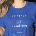 Science Of Reading Morphology Syllable Intervention Teacher Women's Heather T-Shirt Heather True Royal Science Of Reading Morphology Syllable Intervention Teacher Women's Heather T-Shirt Heather True Royal