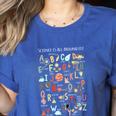 Science Teacher Alphabet Science Is All Around Us Teacher Women's Heather T-Shirt Heather True Royal Science Teacher Alphabet Science Is All Around Us Teacher Women's Heather T-Shirt Heather True Royal