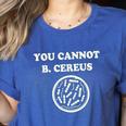 Science Teacher Biology Microbiology Pun Women's Heather T-Shirt Heather True Royal
