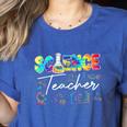 Science Teacher Tie Dye First Day Of School Back To School Men Women Girls Kids Women's Heather T-Shirt Heather True Royal Science Teacher Tie Dye First Day Of School Back To School Men Women Girls Kids Women's Heather T-Shirt Heather True Royal