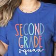Second Grade Squad 2nd Grade Teacher Women Back To School Women's Heather T-Shirt Heather True Royal Second Grade Squad 2nd Grade Teacher Women Back To School Women's Heather T-Shirt Heather True Royal