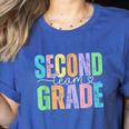 Second Grade Team Heart Teacher Student Back To School Girls Women's Heather T-Shirt Heather True Royal Second Grade Team Heart Teacher Student Back To School Girls Women's Heather T-Shirt Heather True Royal