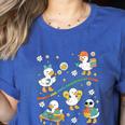 Silly Goose Behavior Analyst RBT ABA Therapy SPED Teacher Women's Heather T-Shirt Heather True Royal
