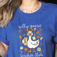 Silly Goose Teachers Club Cozy Fall Teacher Women's Heather T-Shirt Heather True Royal Silly Goose Teachers Club Cozy Fall Teacher Women's Heather T-Shirt Heather True Royal
