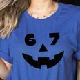 Six Seven Halloween Costume For Students Teachers 6 7 Women's Heather T-Shirt Heather True Royal Six Seven Halloween Costume For Students Teachers 6 7 Women's Heather T-Shirt Heather True Royal