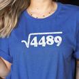 Sixty Seven 67 Meme Square Root 4489 Slang Math Teacher Women's Heather T-Shirt Heather True Royal Sixty Seven 67 Meme Square Root 4489 Slang Math Teacher Women's Heather T-Shirt Heather True Royal