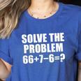 Solve The Problem 67 Meme Six Seven Elementary Math Teacher Women's Heather T-Shirt Heather True Royal Solve The Problem 67 Meme Six Seven Elementary Math Teacher Women's Heather T-Shirt Heather True Royal
