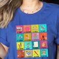 Spanish Teacher Back To School Maestra Dual Language Crew Women's Heather T-Shirt Heather True Royal Spanish Teacher Back To School Maestra Dual Language Crew Women's Heather T-Shirt Heather True Royal