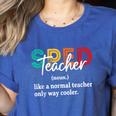 Special Education For Men Women SPED Teacher Women's Heather T-Shirt Heather True Royal Special Education For Men Women SPED Teacher Women's Heather T-Shirt Heather True Royal