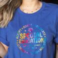 Special Education Squad Dream Team SPED Teacher Back School Women's Heather T-Shirt Heather True Royal Special Education Squad Dream Team SPED Teacher Back School Women's Heather T-Shirt Heather True Royal