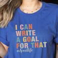 Special Education I Can Write A Goal For That Sped Teacher Women's Heather T-Shirt Heather True Royal Special Education I Can Write A Goal For That Sped Teacher Women's Heather T-Shirt Heather True Royal