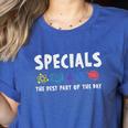 Specials The Best Part Of The Day Men Women Teacher Women's Heather T-Shirt Heather True Royal