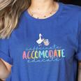 SPED Dream Team Teachers Special Education Silly Goose Women's Heather T-Shirt Heather True Royal SPED Dream Team Teachers Special Education Silly Goose Women's Heather T-Shirt Heather True Royal
