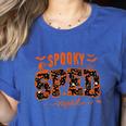 Sped Squad Team Special Education Teacher Halloween Women's Heather T-Shirt Heather True Royal Sped Squad Team Special Education Teacher Halloween Women's Heather T-Shirt Heather True Royal