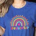 Speducator Special Education Teacher Sped Ed Women's Heather T-Shirt Heather True Royal Speducator Special Education Teacher Sped Ed Women's Heather T-Shirt Heather True Royal