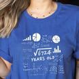 Square Root 82 Year Old Teacher 82nd Birthday For Men Women Kids Women's Heather T-Shirt Heather True Royal Square Root 82 Year Old Teacher 82nd Birthday For Men Women Kids Women's Heather T-Shirt Heather True Royal