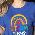 STEAM Teacher Squad Team Crew Back To School STEM Special Women's Heather T-Shirt Heather True Royal STEAM Teacher Squad Team Crew Back To School STEM Special Women's Heather T-Shirt Heather True Royal