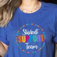 Student Support Team Counselor Social Worker Teacher Crew Women's Heather T-Shirt Heather True Royal Student Support Team Counselor Social Worker Teacher Crew Women's Heather T-Shirt Heather True Royal