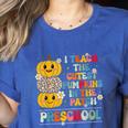 I Teach The Cutest Pumpkins Preschool Teacher Halloween Women's Heather T-Shirt Heather True Royal I Teach The Cutest Pumpkins Preschool Teacher Halloween Women's Heather T-Shirt Heather True Royal