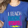 I Teach Rockstars Tee Orchestra Music Teacher Back To School Women's Heather T-Shirt Heather True Royal I Teach Rockstars Tee Orchestra Music Teacher Back To School Women's Heather T-Shirt Heather True Royal
