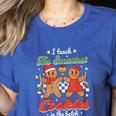 I Teach The Smartest Cookies In The Batch Teacher Christmas For Men Women Kids Women's Heather T-Shirt Heather True Royal I Teach The Smartest Cookies In The Batch Teacher Christmas For Men Women Kids Women's Heather T-Shirt Heather True Royal