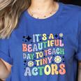 Teach Tiny Actors Theater Drama Teacher Drama Teaching Women's Heather T-Shirt Heather True Royal Teach Tiny Actors Theater Drama Teacher Drama Teaching Women's Heather T-Shirt Heather True Royal