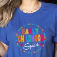 Teacher Early Childhood Squad T-Shirt Women's Heather T-Shirt Heather True Royal