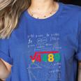 Teacher Math 67 Meme Square Root 4489 Slang Six Seven Women's Heather T-Shirt Heather True Royal