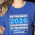 Teacher Retirement Class Of 2026 Loading Retired Women's Heather T-Shirt Heather True Royal Teacher Retirement Class Of 2026 Loading Retired Women's Heather T-Shirt Heather True Royal
