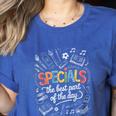 Teacher Specials The Best Part Of The Day Specials Squad Women's Heather T-Shirt Heather True Royal Teacher Specials The Best Part Of The Day Specials Squad Women's Heather T-Shirt Heather True Royal