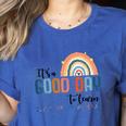 Teacher Of Visually Impaired Braille A Good Day To Learn Women's Heather T-Shirt Heather True Royal