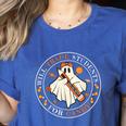 Teacher Will Trade Students For Candy Easy Halloween Costume Women's Heather T-Shirt Heather True Royal Teacher Will Trade Students For Candy Easy Halloween Costume Women's Heather T-Shirt Heather True Royal