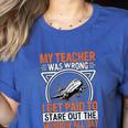 My Teacher Was Wrong I Get Paid To Stare Out The Window Women's Heather T-Shirt Heather True Royal My Teacher Was Wrong I Get Paid To Stare Out The Window Women's Heather T-Shirt Heather True Royal