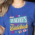 Teacher's Sidekick Teacher Assisting Teaching Assistant Women's Heather T-Shirt Heather True Royal Teacher's Sidekick Teacher Assisting Teaching Assistant Women's Heather T-Shirt Heather True Royal