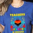 Teachers Are Superheroes – Fun Appreciation Women's Heather T-Shirt Heather True Royal Teachers Are Superheroes – Fun Appreciation Women's Heather T-Shirt Heather True Royal