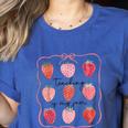 Teaching Is My Jam Teacher Team Crew Cute Strawberry Girls Women's Heather T-Shirt Heather True Royal Teaching Is My Jam Teacher Team Crew Cute Strawberry Girls Women's Heather T-Shirt Heather True Royal
