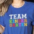 Team Kindergarten Shirt Boy Girl Teacher Graduation Women's Heather T-Shirt Heather True Royal Team Kindergarten Shirt Boy Girl Teacher Graduation Women's Heather T-Shirt Heather True Royal