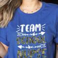 Team School Nurse Camo Teacher Student Back To School For Men Women Women's Heather T-Shirt Heather True Royal Team School Nurse Camo Teacher Student Back To School For Men Women Women's Heather T-Shirt Heather True Royal