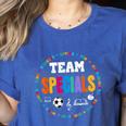 TEAM Specials Teacher TRIBE Squad Back To Primary School Women's Heather T-Shirt Heather True Royal TEAM Specials Teacher TRIBE Squad Back To Primary School Women's Heather T-Shirt Heather True Royal