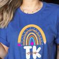 Team TK Transitional Kindergaten TK Crew Squad Teacher Kids Women's Heather T-Shirt Heather True Royal