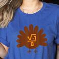 Thanksgiving Math Teacher Math Symbol Men Women Girls Kids Women's Heather T-Shirt Heather True Royal