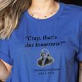 Thomas Jefferson USA History Teacher Student Women's Heather T-Shirt Heather True Royal Thomas Jefferson USA History Teacher Student Women's Heather T-Shirt Heather True Royal
